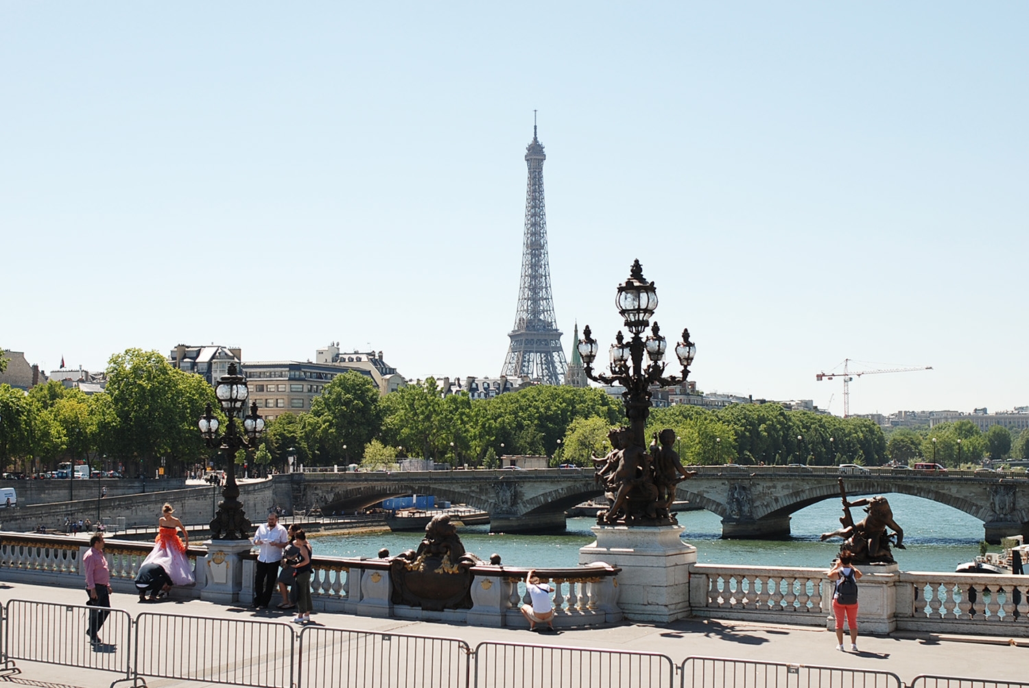 PARIS BALADES PONT ALEXANDRE III / PARIS / JUL 2015