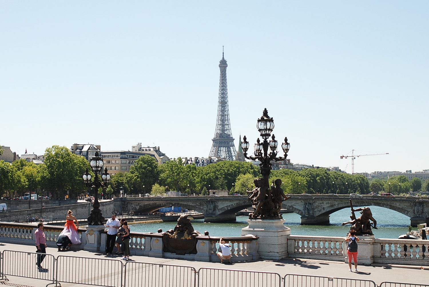 PONT ALEXANDRE III / PARIS / JUL 2015